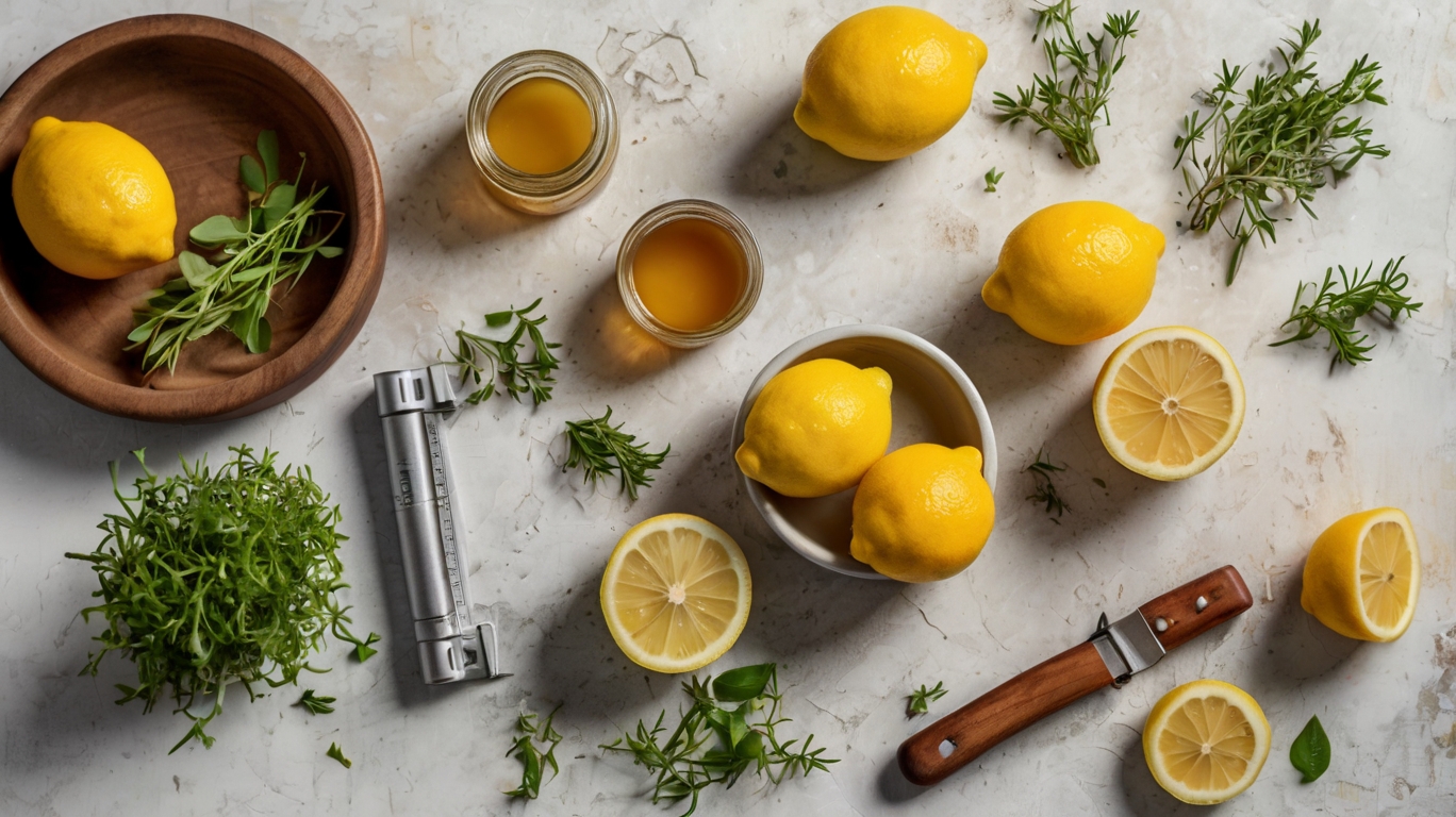 Recettes naturelles au citron